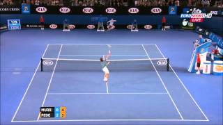 Roger Federer Vs Andy Murray Australian Open 2014 HIGHLIGHTS QF Full HD [upl. by Oznecniv]