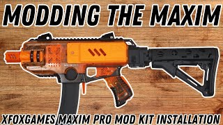 Making the Maxim Even Better XFOXGAMES Maxim Pro Mod Kit Installation [upl. by Wardieu]