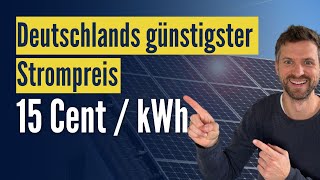 Strompreis 2024 15 Cent pro kWh  So günstig wie vor 20 Jahren [upl. by Ahsai]