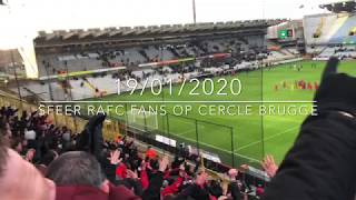 19012020 Sfeer RAFC fans op Cercle Brugge [upl. by Merry]