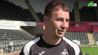 Swansea FC Head Groundsman discusses working with Advance Grass Solutions [upl. by Valorie]