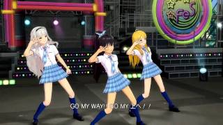 アイドルマスター2 GO MY WAY HIBIKI MIKI TAKANE [upl. by Millan]