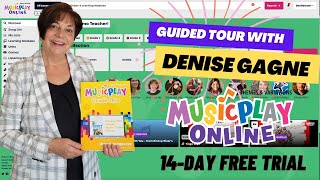 Introduction to MusicplayOnline with Denise Gagne [upl. by Noived]