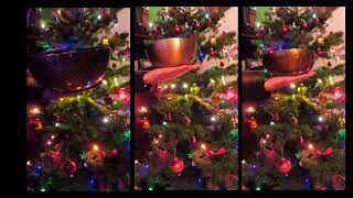 Christmas Meditation with 3 Singing Bowls  Merry Christmas from IVM Rossle Music [upl. by Wivinah]