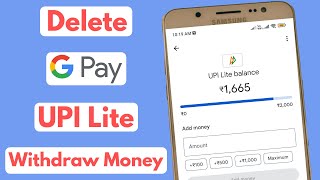 How to DeleteRemove UPI Lite in Google pay ✔ How to Deactivate Upi Lite in Gpay [upl. by Euqinay]