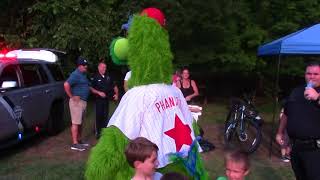 Phillie Phanatic at Neeta School [upl. by Serica]