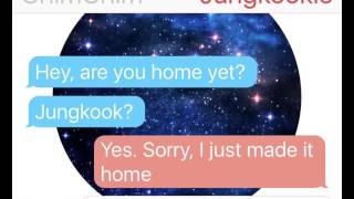 Seeing you JIKOOK TEXTING STORY 13 [upl. by Byrd]