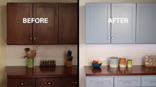 KILZ® How To Refinish Kitchen Cabinets [upl. by Brigid]