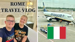 Starting Our 2024 Italy Trip Ryanair Flight From London To Rome [upl. by Fabrienne362]