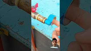 How to securely connect a larger hose toa smaller barb fitting shorts homemadetips tricks [upl. by Rraval571]