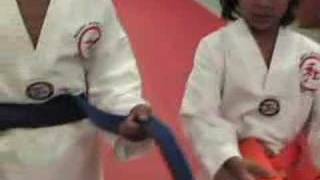 One Way To Tie Your Taekwondo Belt [upl. by Akoek]