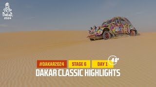 Dakar Classic Highlights  Stage 6  Dakar2024 [upl. by Hgeilyak]