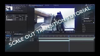 After Effects Scale Out Transition Tutorial [upl. by Ferrell]