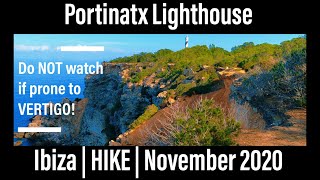 Ibiza  WALK  Portinatx Lighthouse  November 2020 [upl. by Clo490]