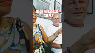 cheers buon ferragosto a tutti italia lynitaly trending viralvideos drinks wine [upl. by Aaren]