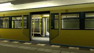 Berlin UBahn simulator station Grenzalee [upl. by Angadresma803]