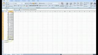 Standardizing Data Sets with Excel or TI8384 [upl. by Moffit]