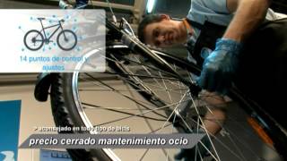 Mantenimiento ocio ciclismo  Taller Decathlon [upl. by Ecnaled547]