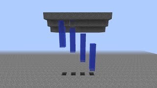 Simple Water Show in Minecraft [upl. by Leiram]