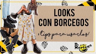 5 IDEAS DE LOOKS CON BORCEGOS  TIPS PARA USARLOS  DR MARTENS  OHMYTIPS [upl. by Aikemahs304]