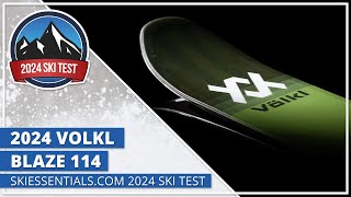 2024 Volkl Blaze 114  SkiEssentialscom Ski Test [upl. by Eceinej]