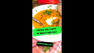 Kürbis 🎃 Chili 🌶️ Suppe im Ninja Foodi Max von KochMalSchnell [upl. by Eimerej]