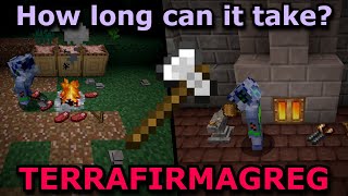 Making Iron Tools in Minecrafts Most Realistic Modpack [upl. by Nifled]