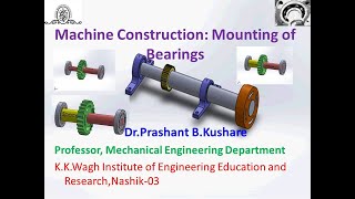 Machine Construction Mounting of Bearings [upl. by Lovato]