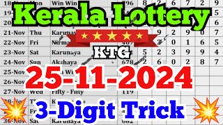 Kerala lottery guessing  25112024  Kerala lottery result [upl. by Adnuhsat333]