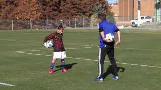 Goalkeeping Drills for the Beginner 01 [upl. by Raamaj]