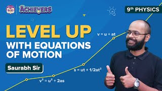 Equations of Motion Class 9 Science Physics Derivation Examples amp Solutions  CBSE Class 9 Exams [upl. by Margot]