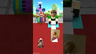 Matching picture challenge with the Riley family roblox funny games animation minecraft [upl. by Ecneralc792]