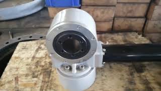 Dual axis slewing drive SDD3 with 24V motor [upl. by Kalvin]