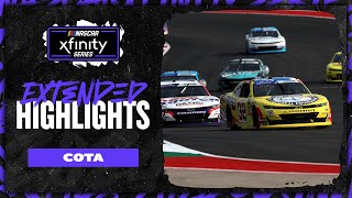 Dont mess with Texas  NASCAR Xfinity Series Extended Highlights from COTA [upl. by Alfy428]