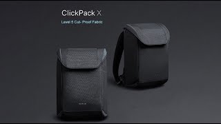 Korin ClickPack Xsimple and practical antitheft backpack [upl. by Htebezile55]