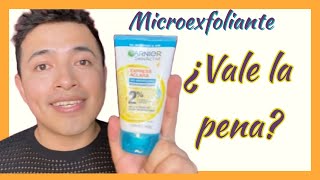 Garnier Express Aclara Microexfoliante suave ¿Vale la pena RESEÑA detallada Erick Ortega [upl. by Nniw]