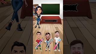 ¿Quién robó el bolígrafo de Kylie ¿Messi Ronaldo o MrBeast [upl. by Ymmak]