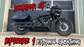 New Harley Davidson Lowrider ST Mods [upl. by Yoong563]