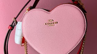 Coach Outlet Shop With Me Getting The Coach Heart Bag [upl. by Valerye21]