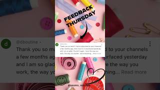 Feedback Thursday sewing sewingtutorial patternmaking sewingtipsfeedback thursday [upl. by Asirral909]