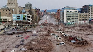 Spain Sinks Again Massive floods submerge thousands of homes and cars in Malaga [upl. by Link]