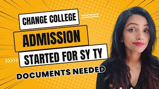 WANT TO CHANGE COLLEGE Second year Third Year ADMISSION STARTED [upl. by Yur]