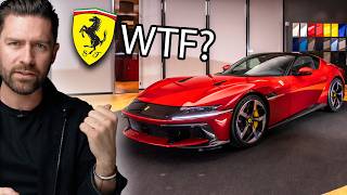 CAR EXPERT REACTS TO SHOCKING NEW FERRARI RELEASE [upl. by Kaja472]