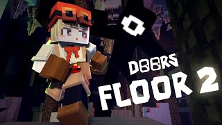 😱Crazy Seek Chase Doors Floor 2 Full Part   Minecraft Animation [upl. by Jessamyn]