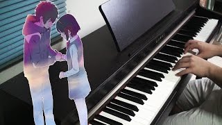 Kimi no Na wa OST  かたわれ時 Katawaredoki on Piano [upl. by Ambrosi]