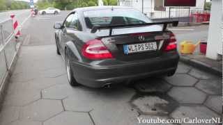 Mercedes CLK DTM AMG Startup amp Accelerations HD [upl. by Bohannon]