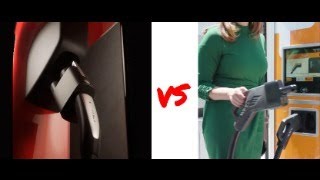 E71 Tesla Supercharging MAGIC DOCK vs ChargePoint OMNI Port [upl. by Ahsela]