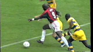 Serie A 19981999  AC Milan vs Parma 21  19990411 [upl. by Vivienne]