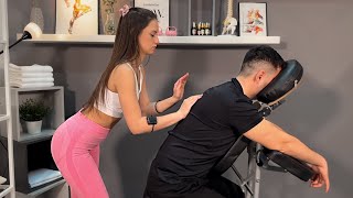 ASMR Full Relax  Amazing ASMR Chair Massage for Relax [upl. by Pieter]