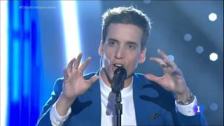 ObjetivoEurovision  Xuso Jones  Victorious  LIVE Spain 2016 [upl. by Atnom]